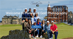 Desktop Screenshot of foremostgolfphotography.com